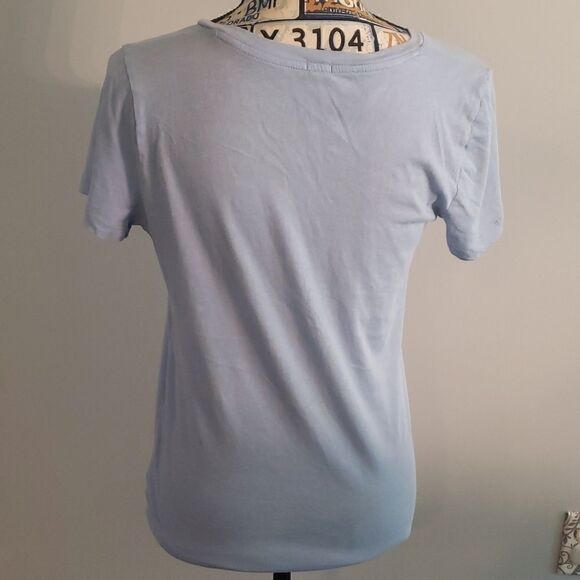 J.Crew Blue tshirt. Short sleeve. Super Comfy. - Picture 3 of 5